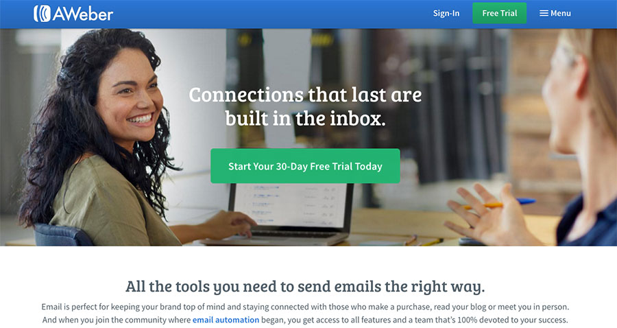 Church Email List Building Ideas with AWeber