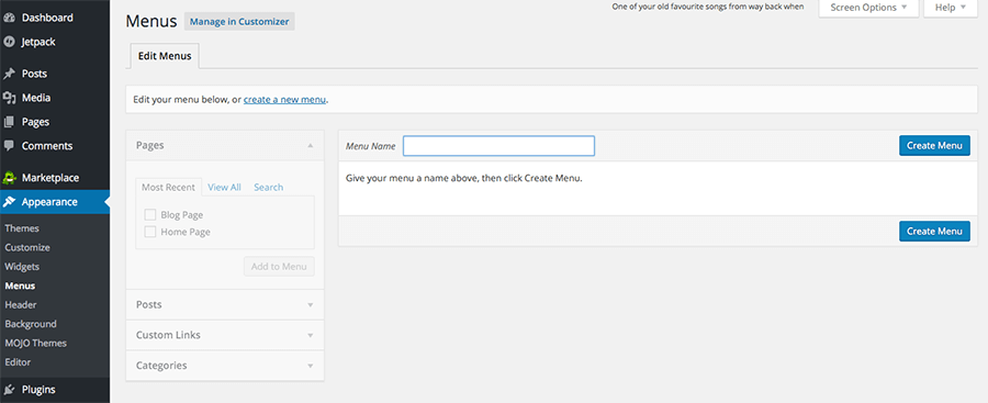 Create Custom Church Website Menus with WordPress