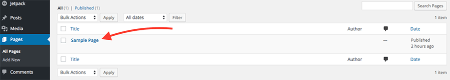 Delete WordPress Sample Content Post and Page