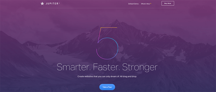 Jupiter WordPress Theme - Best Church WordPress Theme Design