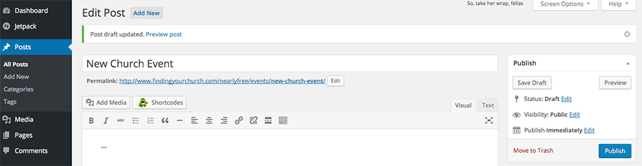 How To Schedule a Post in WordPress