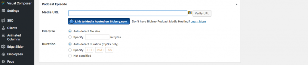 Blubrry Free Church Podcasting Plugin for WordPress