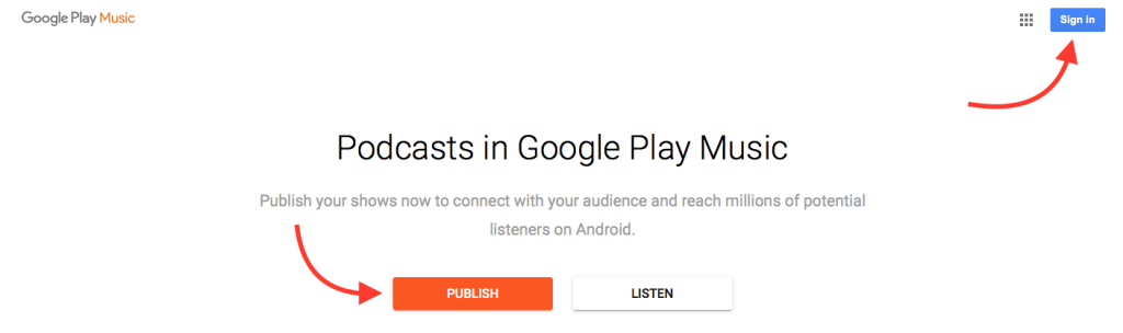 Submit your Church Podcast on Google Play