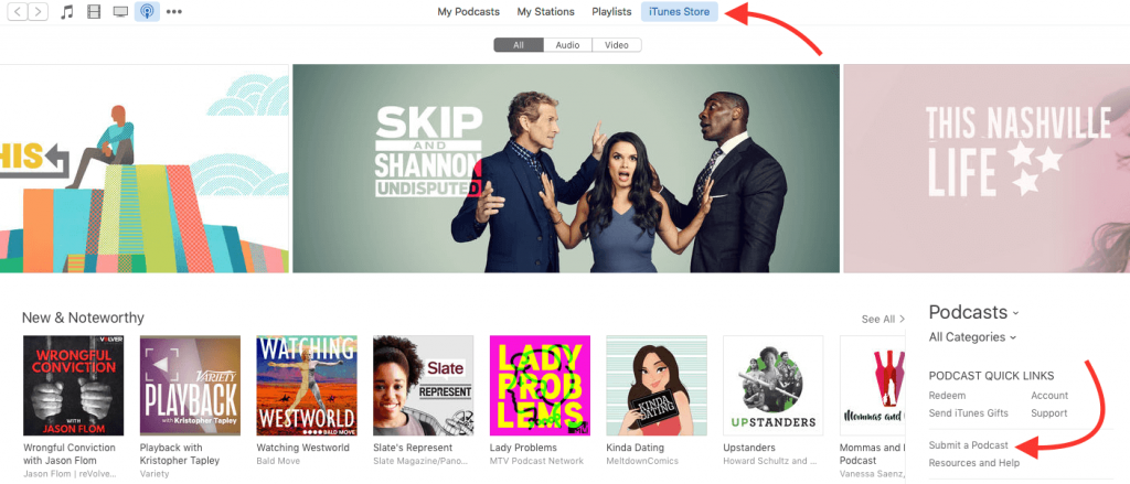 iTunes - Submit a Podcast
