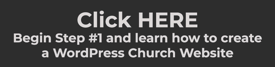 How to Create your (nearly FREE) WordPress Church Website - Step by Step