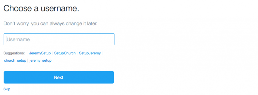 How to setup Twitter for your Church