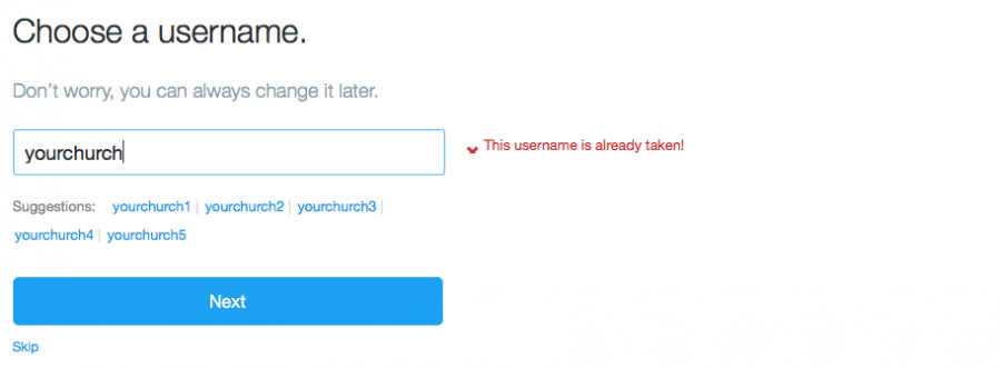 How to setup Twitter for your Church